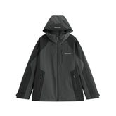 Men's Outdoor Contrast Hooded Jacket